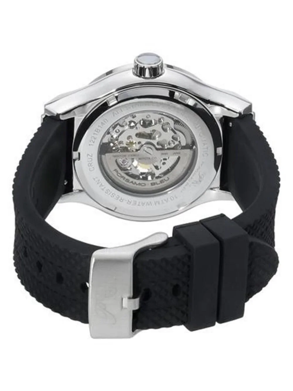 NWT Porsamo Bleu Cruz Automatic Silver Dial Men's Watch